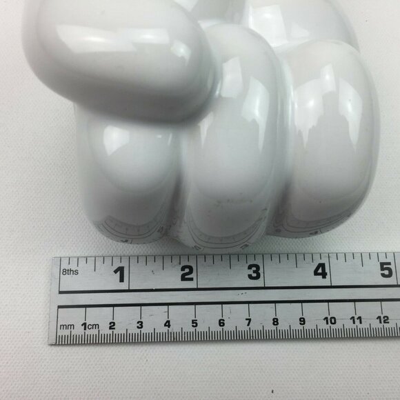 Disney Scattered Mickey Mouse Parts Ceramic Glove Towel Holder HTF Bath Decor - Picture 6 of 9